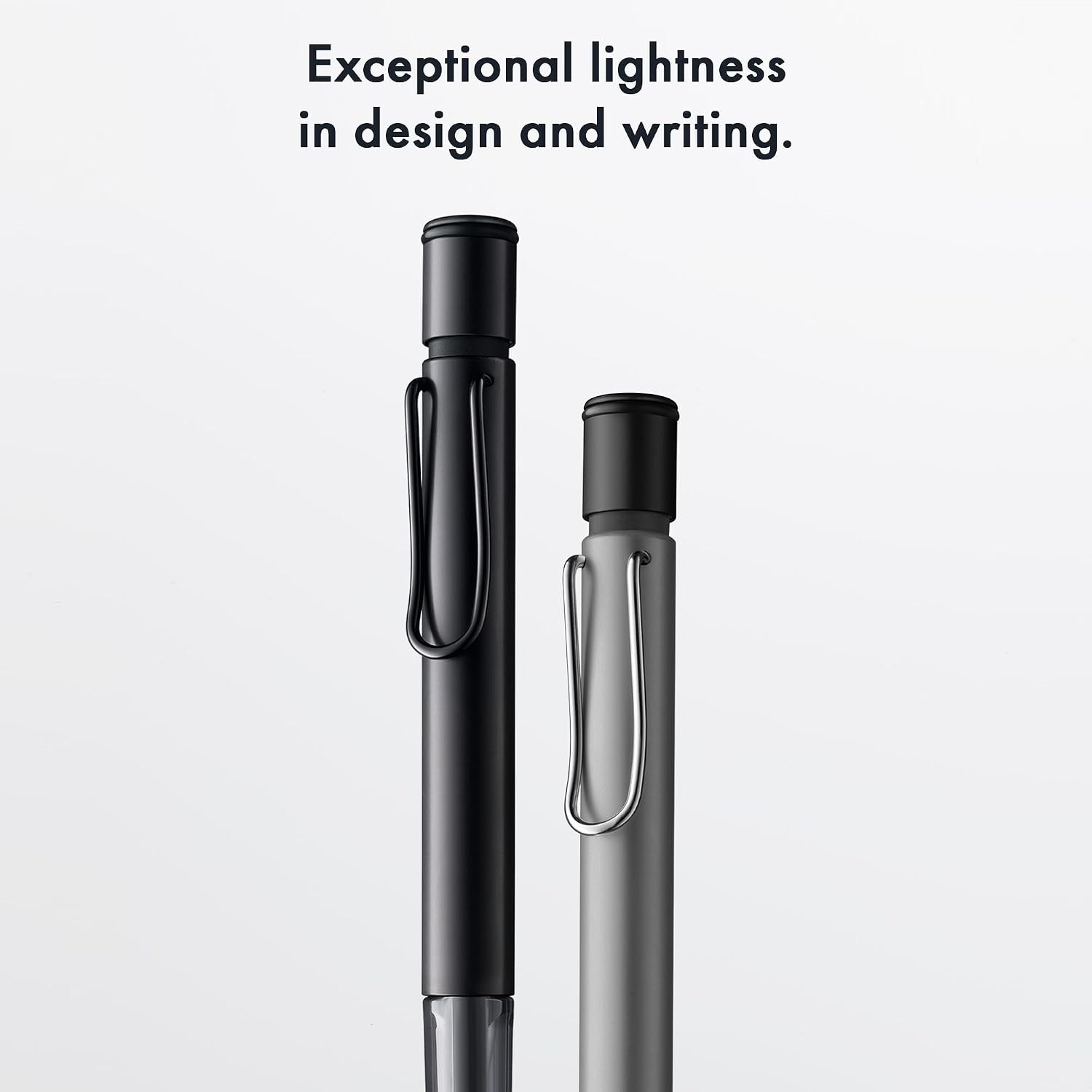 image:imageLAMY ALstar black Mechanical Pencil with transparent ergonomic grip amp lightweight aluminum body including LAMY M 41 fine line refill 05 mm amp eraser tipBlack