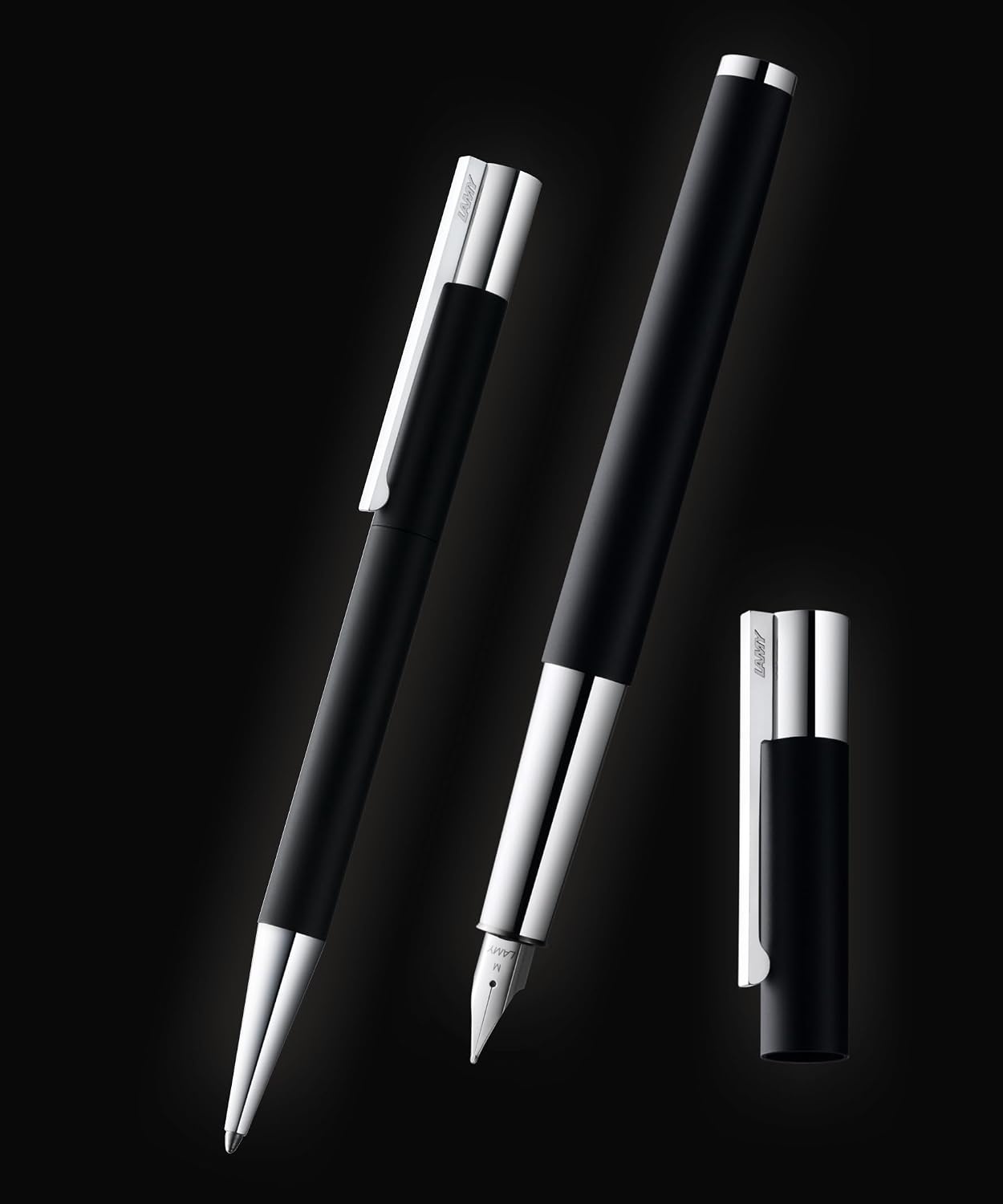 image:imageLAMY L80M Fountain Pen Nib M Medium Point Scara Matte Black Dual Use Type1 Count Pack of 1