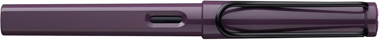 image:imageLAMY safari umbra Fountain Pen with ergonomic grip amp black steel nib in size M ideal for any Writing amp Calligraphy including LAMY T 10 blue cartridge RightHandedvioletblackberry