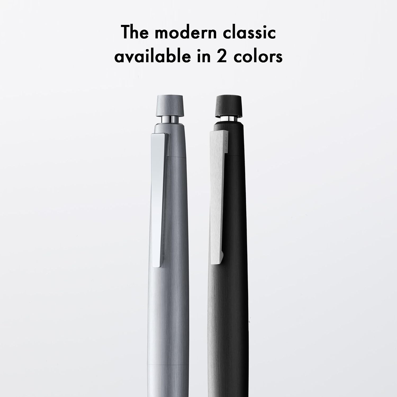 image:imageLamy 2000 black elegant mechanical pencil in a satinfinish fibreglass casing perfectly balanced pencil M 41 fineline refill in line width 05 mm amp eraser tipBlack
