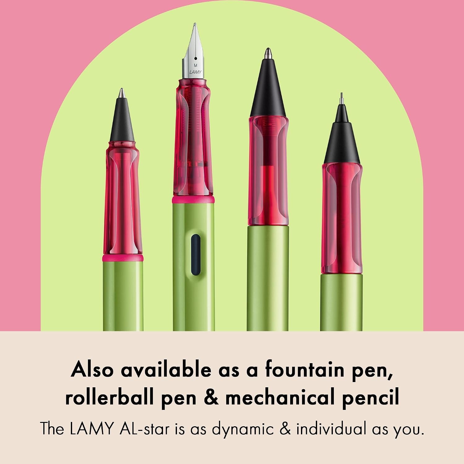 image:imageLamy ALstar black purple Ballpoint Pen with transparent ergonomic grip amp line width M lightweight aluminium body including large capacity refill M 16 in blackdisco
