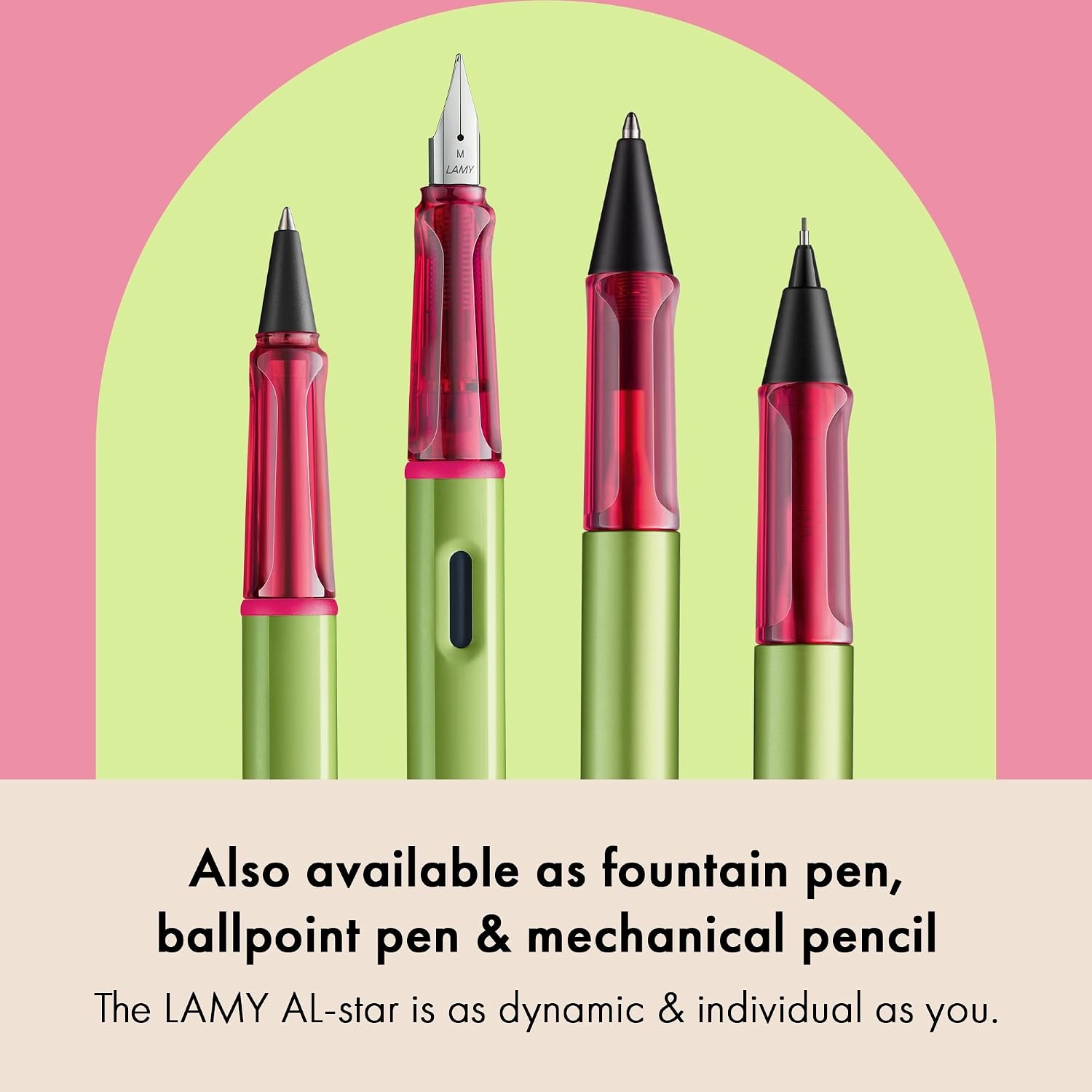 image:imageLamy ALstar turmaline Rollerball Pen pen with transparent ergonomic grip amp line width M lightweight aluminum body including rollerball refill M 63 in blackdisco