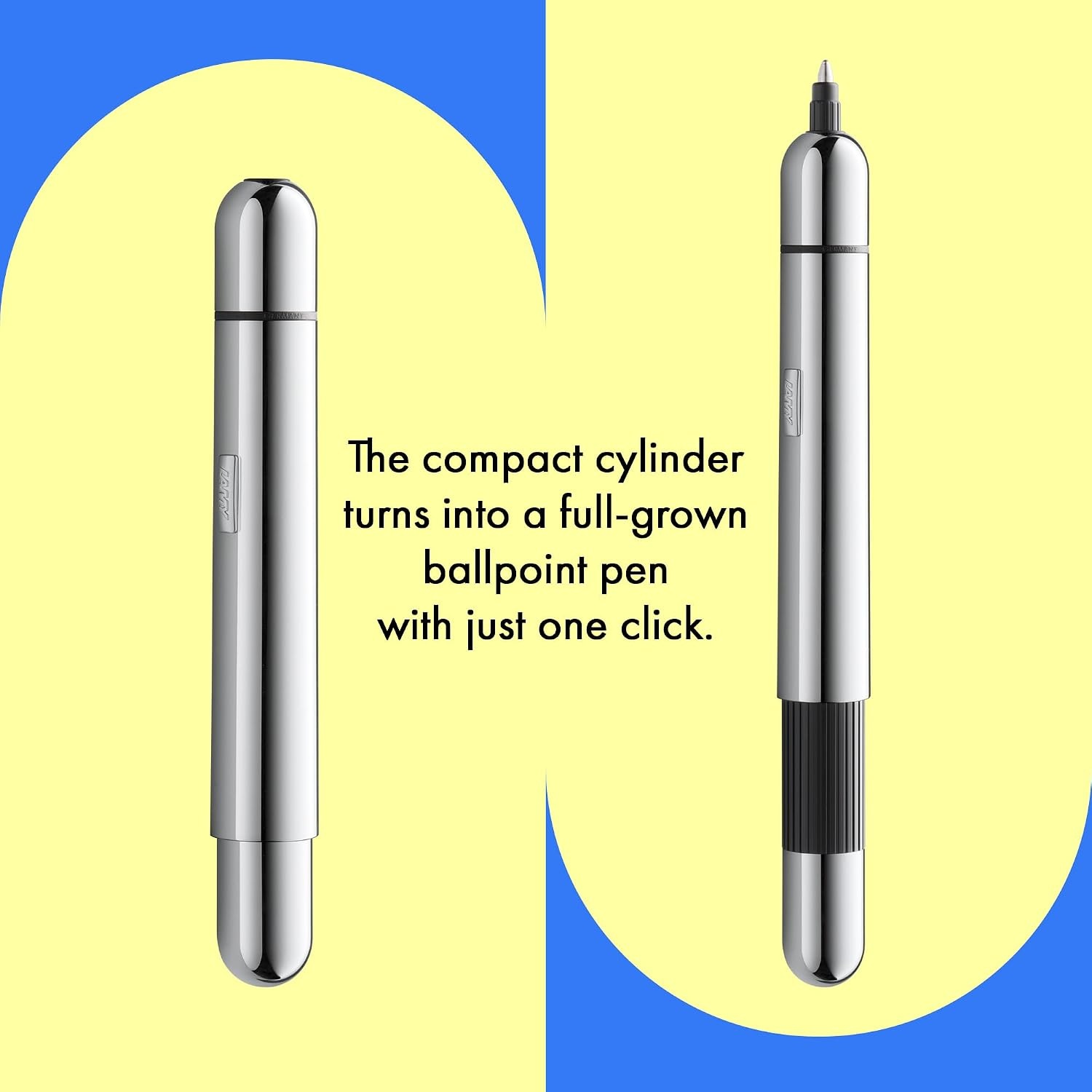 image:imageLamy Pico Ballpoint Pen Chrome L289Chromium