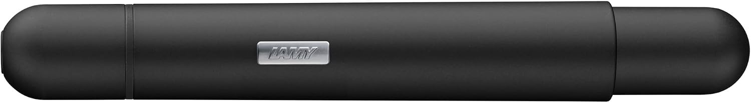 image:imageLamy Pico Pocket Ballpoint Pen Imperial Blue Medium M amp Black RefillBlack