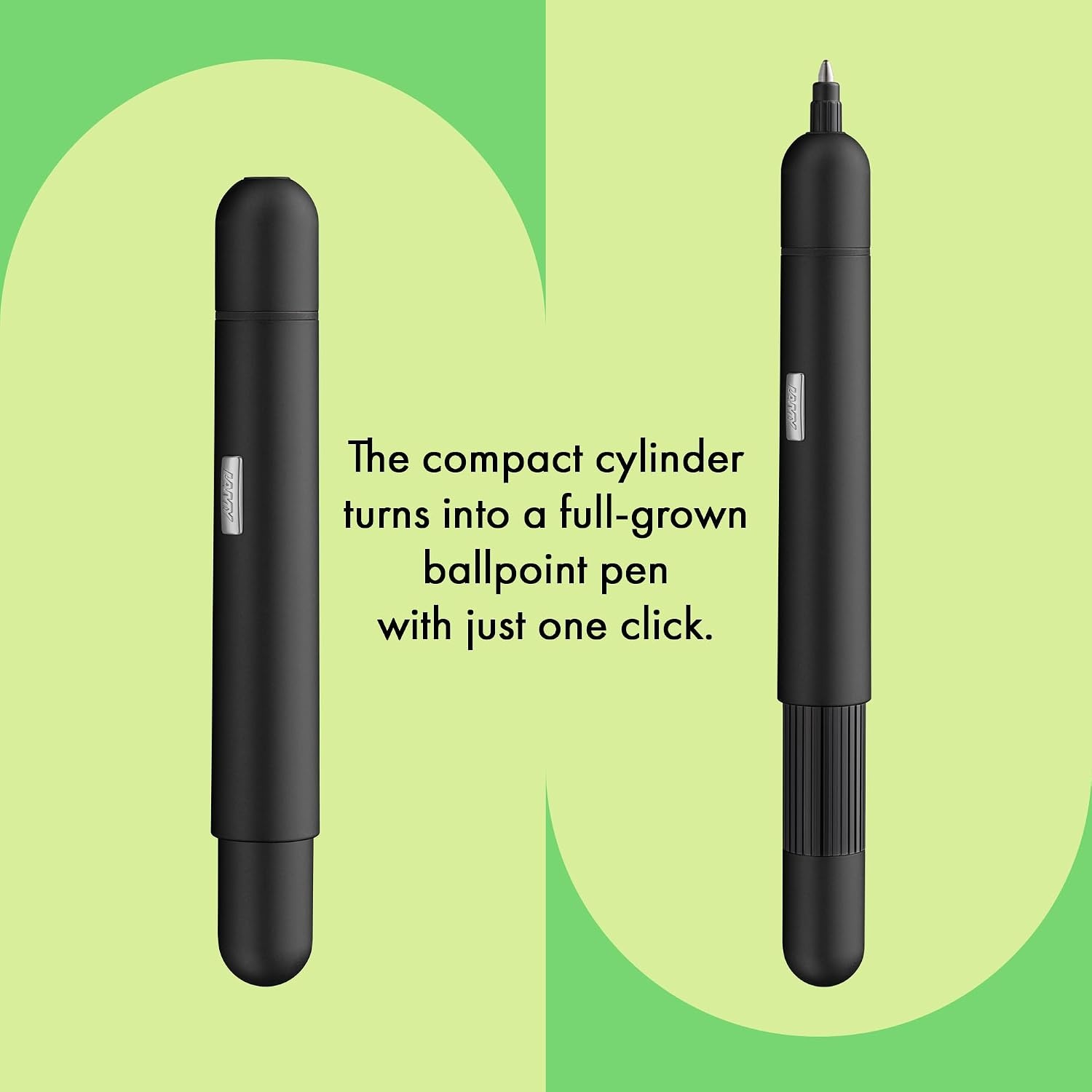 image:imageLamy Pico Pocket Ballpoint Pen Imperial Blue Medium M amp Black RefillBlack