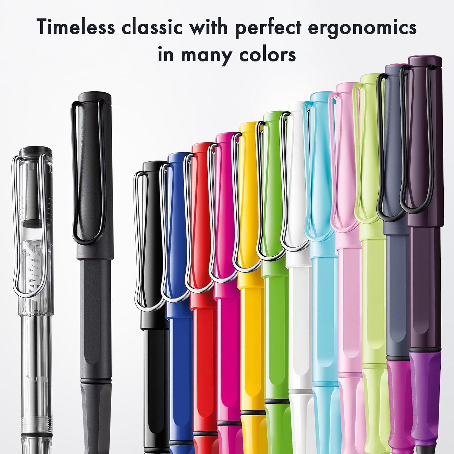 image:imageLamy safari blue Rollerball Pen with ergonomic grip amp line width M for pleasant long writing made of robust ASA plastic including rollerball refill M 63 in blueviolet blackberry