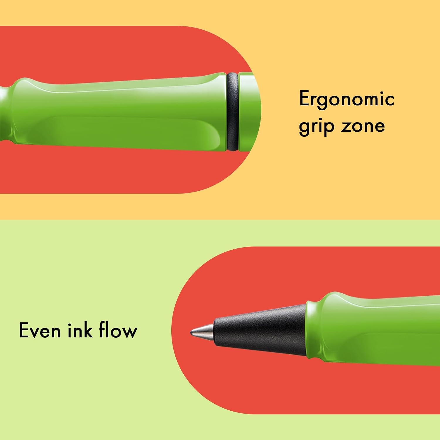 image:imageLamy safari blue Rollerball Pen with ergonomic grip amp line width M for pleasant long writing made of robust ASA plastic including rollerball refill M 63 in bluegreen