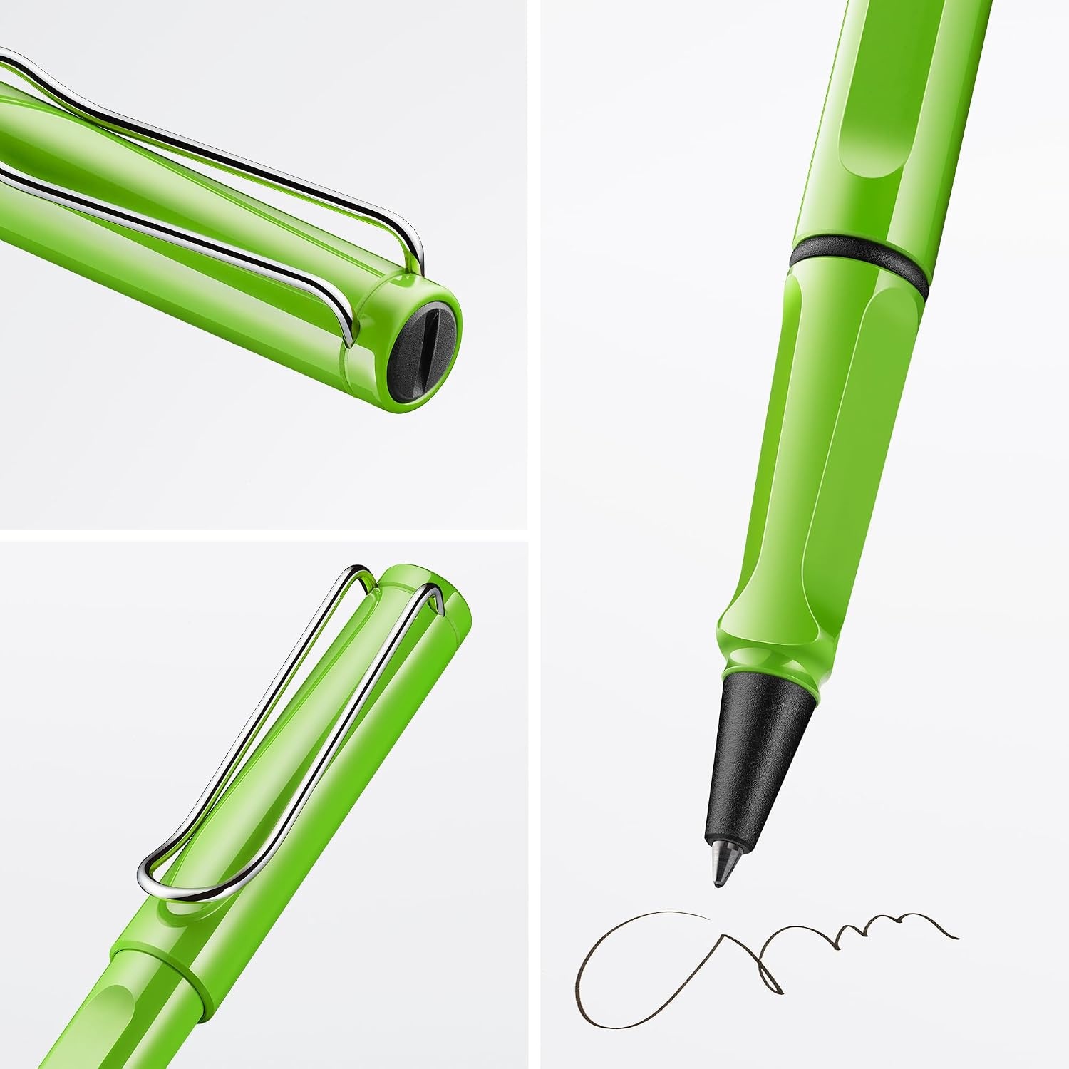 image:imageLamy safari blue Rollerball Pen with ergonomic grip amp line width M for pleasant long writing made of robust ASA plastic including rollerball refill M 63 in bluegreen