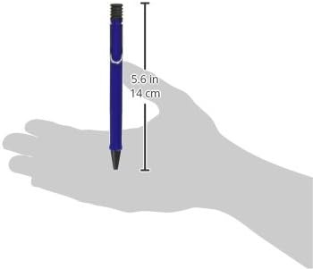 image:imageLamy safari umbra Ballpoint Pen with ergonomic grip amp line width M for pleasant long writing made of robust ASA plastic including large capacity refill M 16 in blackblue