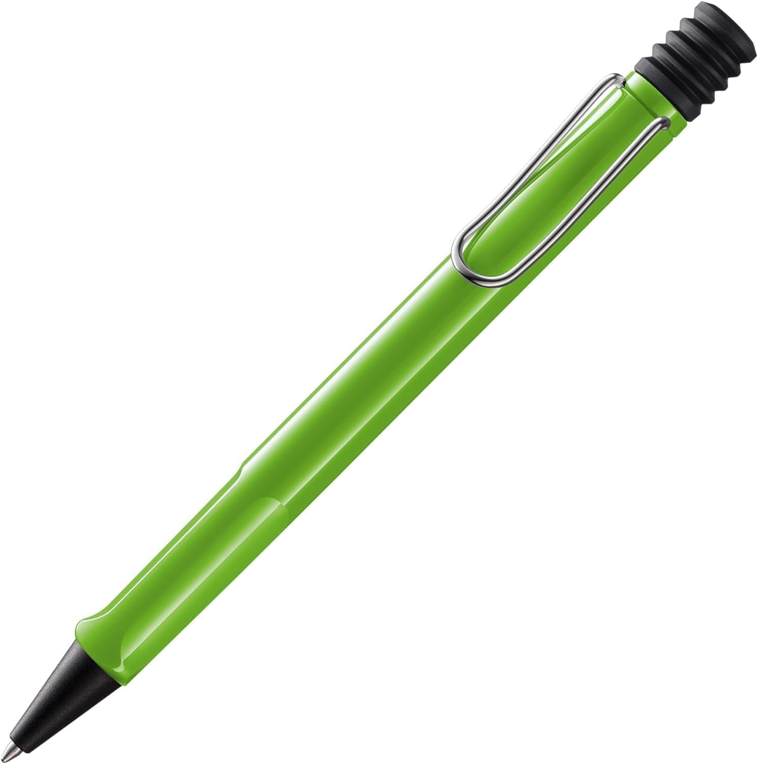 image:imageLamy safari umbra Ballpoint Pen with ergonomic grip amp line width M for pleasant long writing made of robust ASA plastic including large capacity refill M 16 in blackgreen