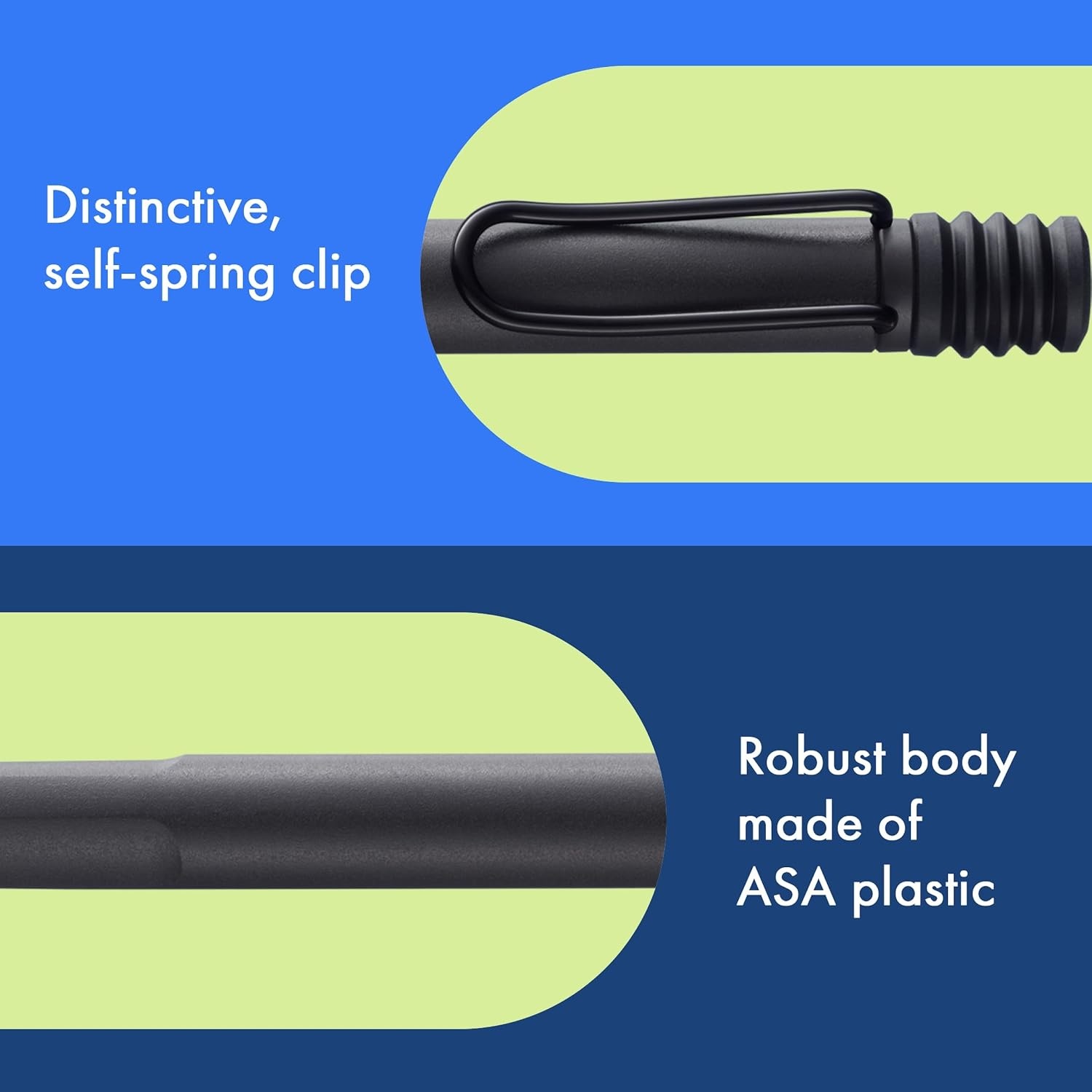 image:imageLamy safari umbra Ballpoint Pen with ergonomic grip amp line width M for pleasant long writing made of robust ASA plastic including large capacity refill M 16 in blackumbra