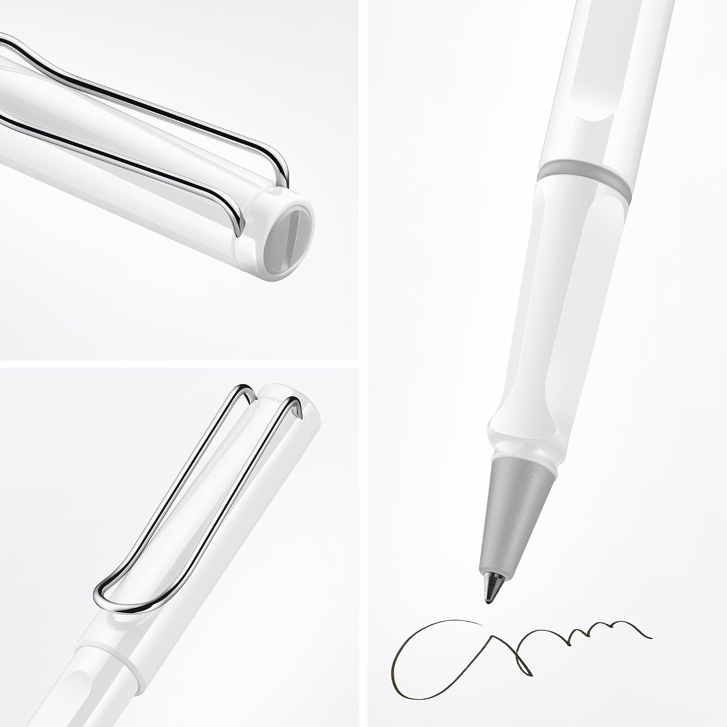 image:imageLamy safari vista Rollerball Pen with ergonomic grip amp line width M for pleasant long writing made of robust ASA plastic including rollerball refill M 63 in bluewhite