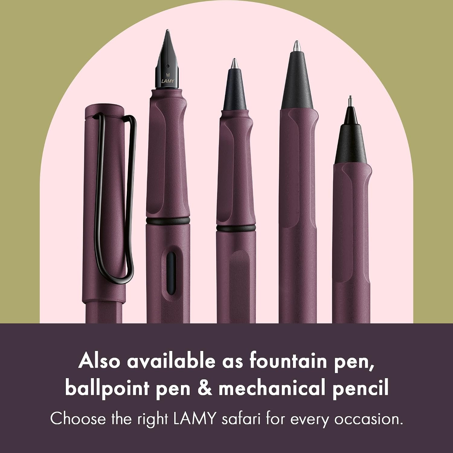 image:imageLamy safari vista Rollerball Pen with ergonomic grip amp line width M for pleasant long writing made of robust ASA plastic including rollerball refill M 63 in bluescarlet