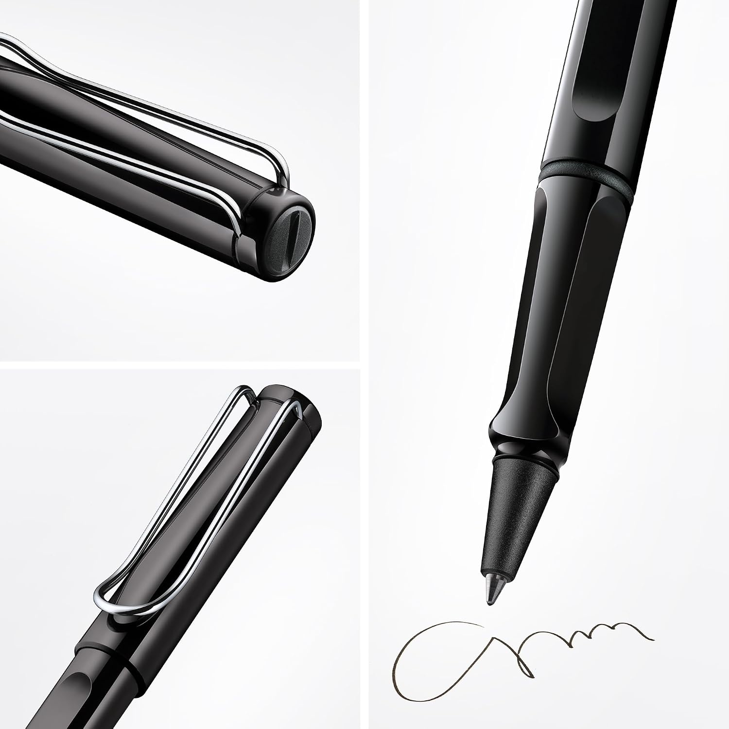 image:imageLamy safari vista Rollerball Pen with ergonomic grip amp line width M for pleasant long writing made of robust ASA plastic including rollerball refill M 63 in blueblack
