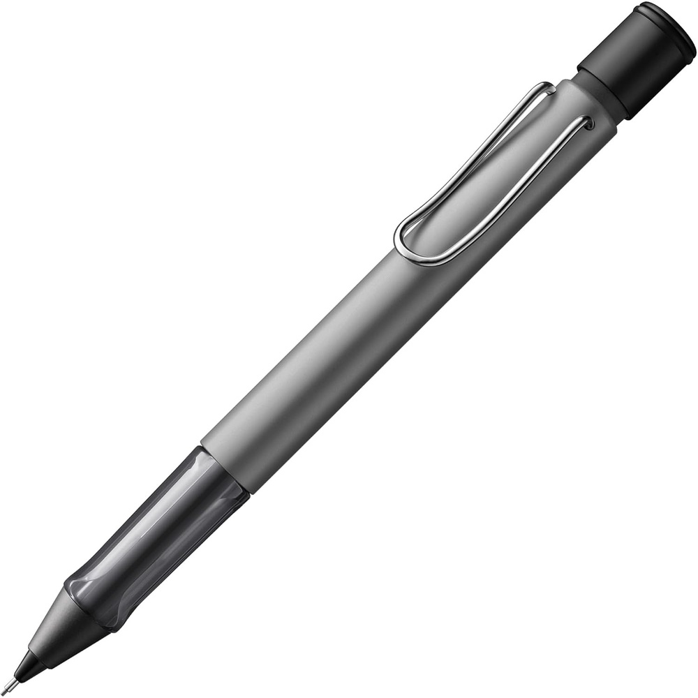 image:imageLAMY ALstar black Mechanical Pencil with transparent ergonomic grip amp lightweight aluminum body including LAMY M 41 fine line refill 05 mm amp eraser tipGraphite