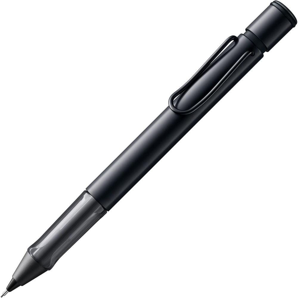 image:imageLAMY ALstar black Mechanical Pencil with transparent ergonomic grip amp lightweight aluminum body including LAMY M 41 fine line refill 05 mm amp eraser tipBlack