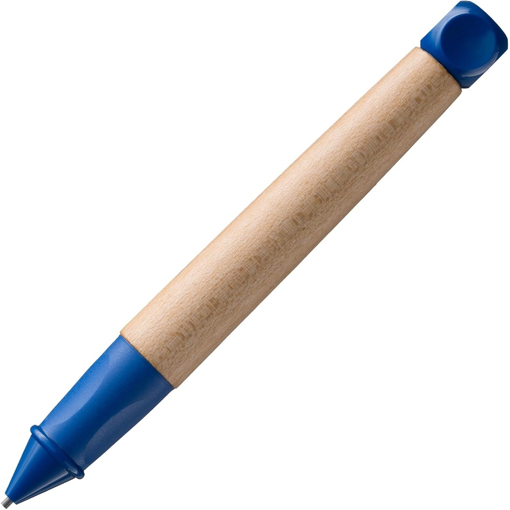 image:imageLAMY abc red childfriendly Mechanical Pencil for writing beginners with ergonomic grip amp robust maple wood including LAMY M 44 fine line refill 14 mmBlue