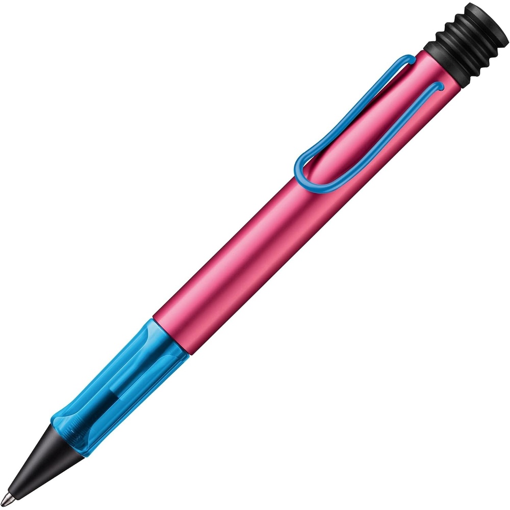 image:imageLamy ALstar black purple Ballpoint Pen with transparent ergonomic grip amp line width M lightweight aluminium body including large capacity refill M 16 in blackrollerskate