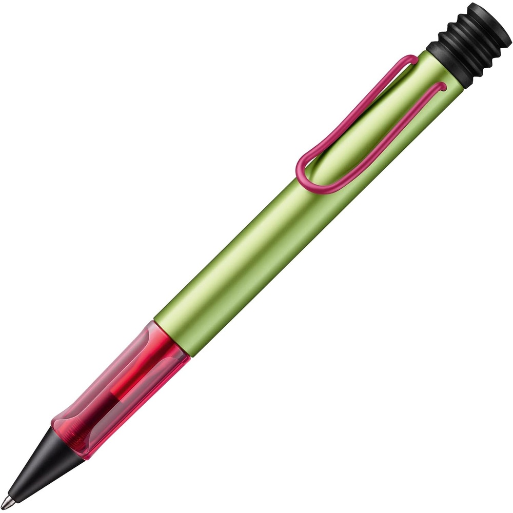 image:imageLamy ALstar black purple Ballpoint Pen with transparent ergonomic grip amp line width M lightweight aluminium body including large capacity refill M 16 in blackdisco