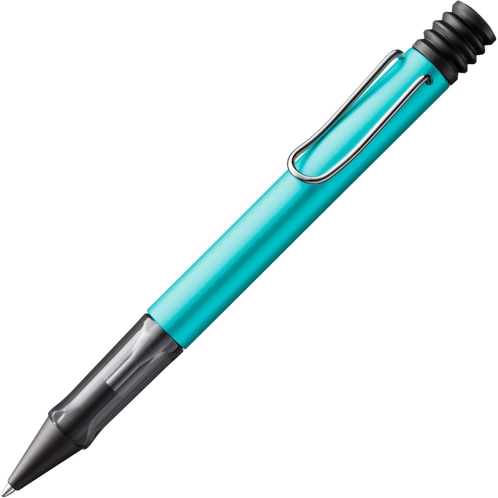 image:imageLamy ALstar black purple Ballpoint Pen with transparent ergonomic grip amp line width M lightweight aluminium body including large capacity refill M 16 in blackturmaline