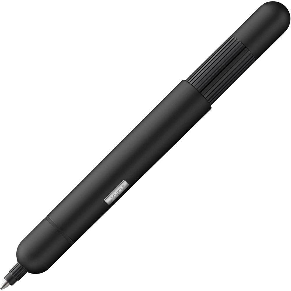 image:imageLamy Pico Pocket Ballpoint Pen Imperial Blue Medium M amp Black RefillBlack