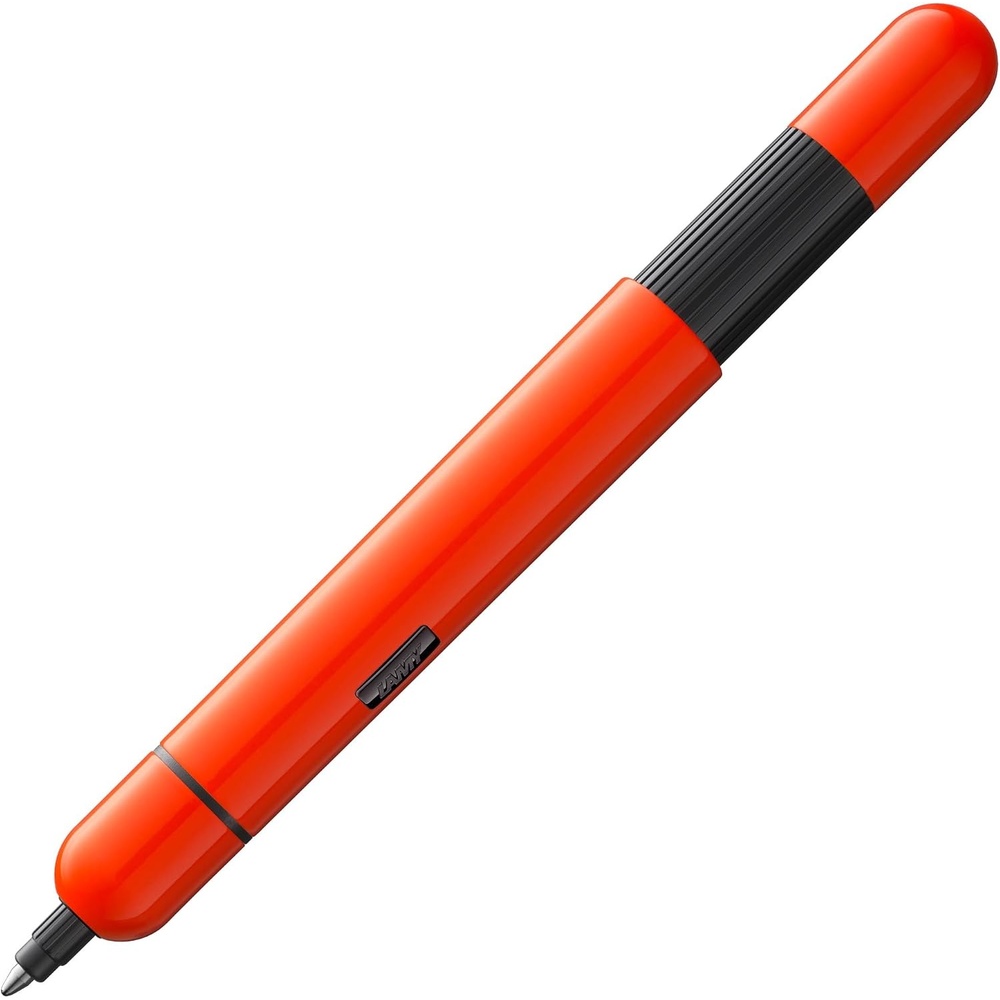 image:imageLamy Pico Pocket Ballpoint Pen Imperial Blue Medium M amp Black RefillLaser Orange