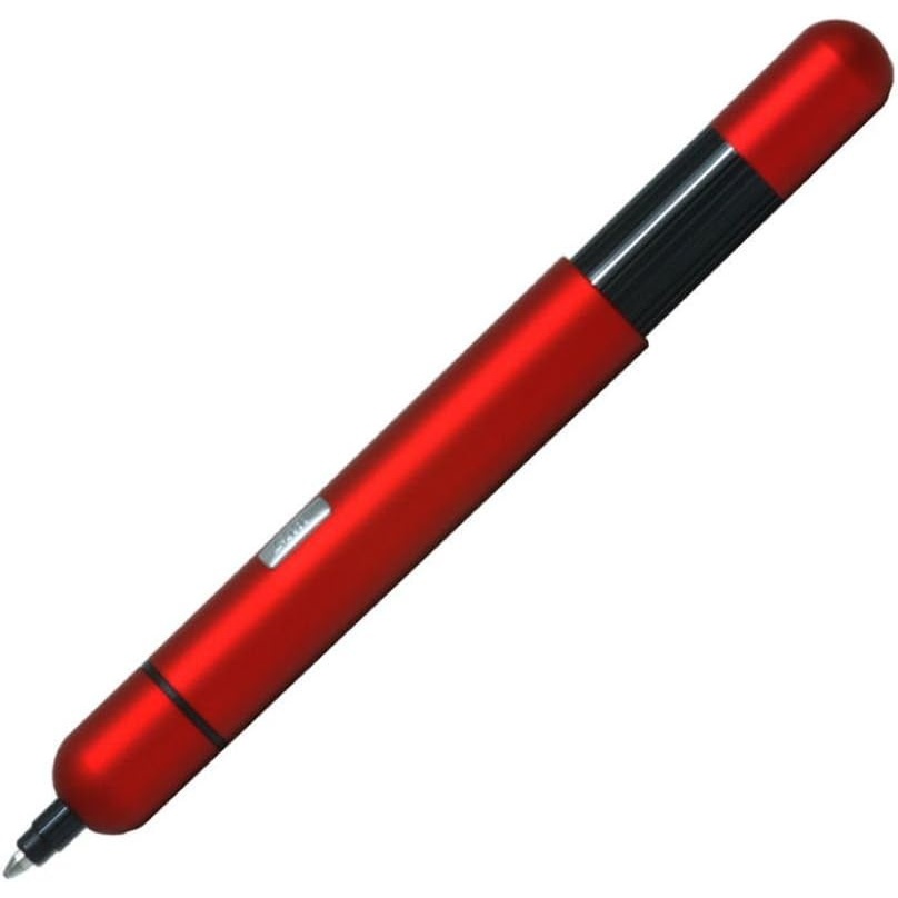 image:imageLamy Pico Pocket Ballpoint Pen Imperial Blue Medium M amp Black RefillRed