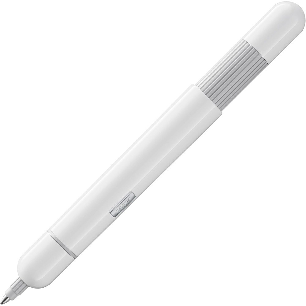 image:imageLamy Pico Pocket Ballpoint Pen Imperial Blue Medium M amp Black RefillWhite