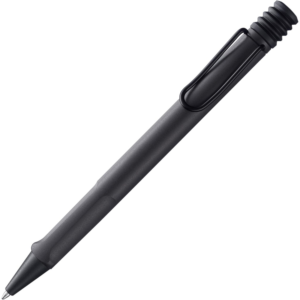image:imageLamy safari umbra Ballpoint Pen with ergonomic grip amp line width M for pleasant long writing made of robust ASA plastic including large capacity refill M 16 in blackumbra