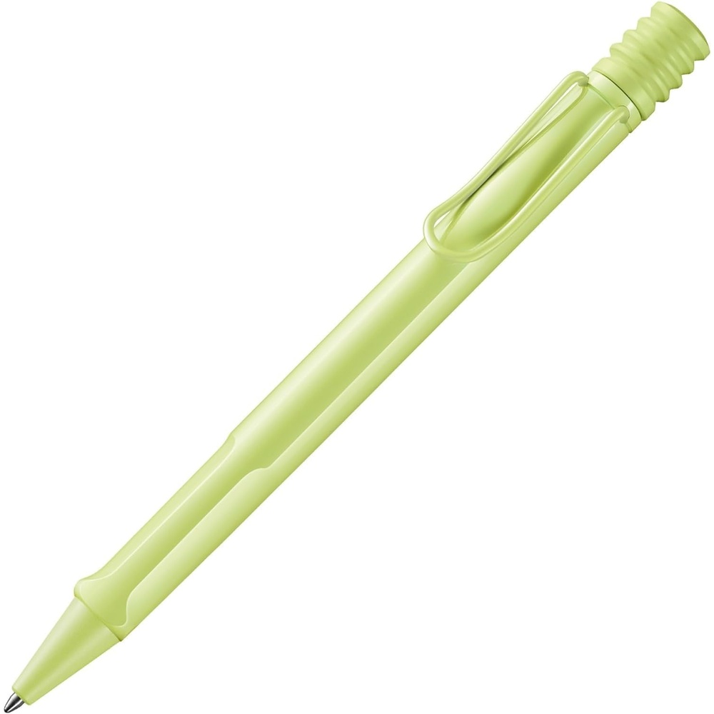 image:imageLamy safari umbra Ballpoint Pen with ergonomic grip amp line width M for pleasant long writing made of robust ASA plastic including large capacity refill M 16 in blackspringgreen