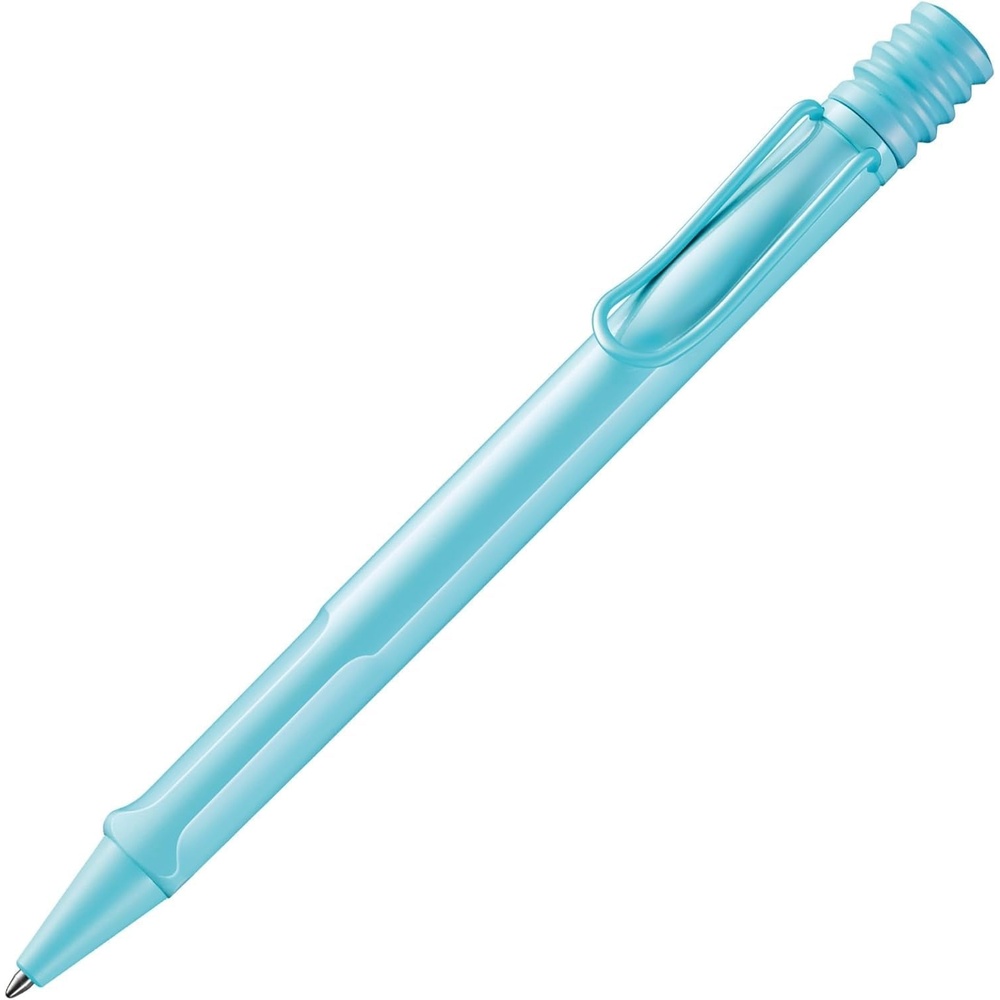 image:imageLamy safari umbra Ballpoint Pen with ergonomic grip amp line width M for pleasant long writing made of robust ASA plastic including large capacity refill M 16 in blackaquasky