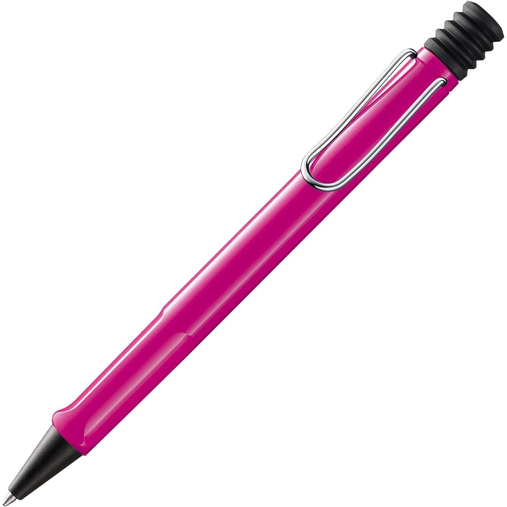 image:imageLamy safari umbra Ballpoint Pen with ergonomic grip amp line width M for pleasant long writing made of robust ASA plastic including large capacity refill M 16 in blackpink