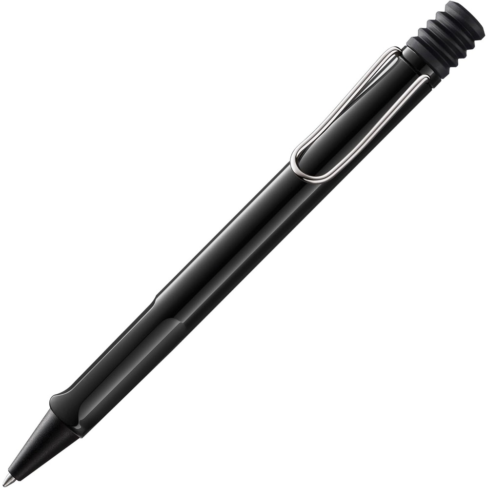 image:imageLamy safari umbra Ballpoint Pen with ergonomic grip amp line width M for pleasant long writing made of robust ASA plastic including large capacity refill M 16 in blackblack