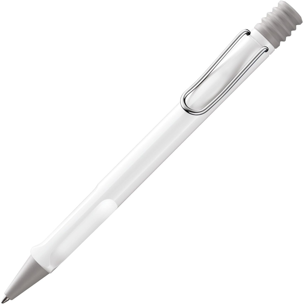 image:imageLamy safari umbra Ballpoint Pen with ergonomic grip amp line width M for pleasant long writing made of robust ASA plastic including large capacity refill M 16 in blackwhite