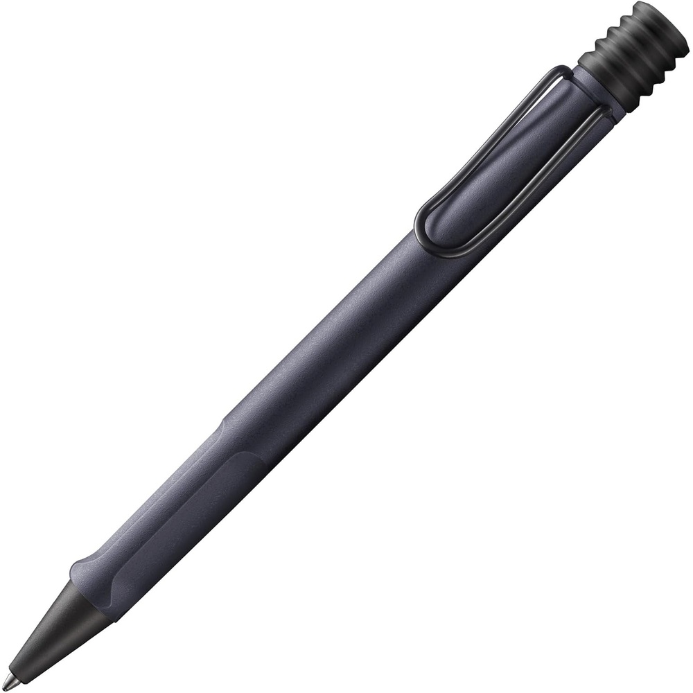 image:imageLamy safari umbra Ballpoint Pen with ergonomic grip amp line width M for pleasant long writing made of robust ASA plastic including large capacity refill M 16 in blacksteel black