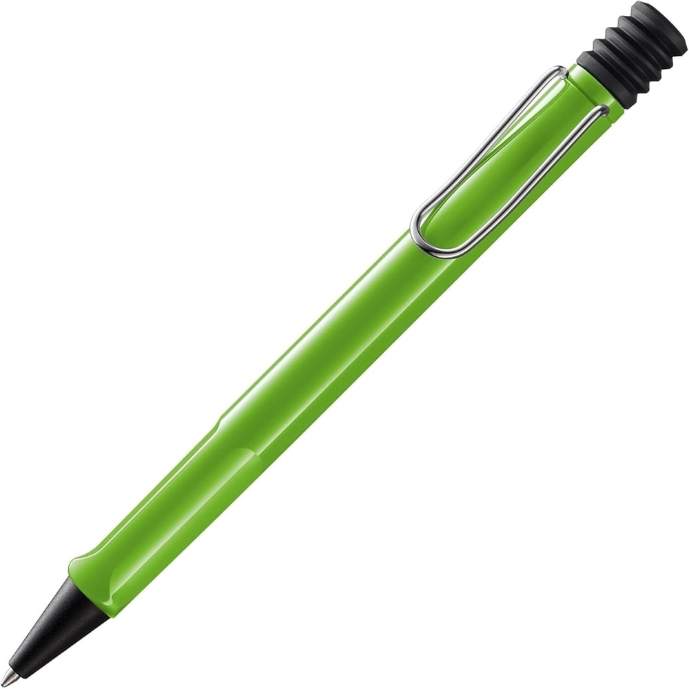 image:imageLamy safari umbra Ballpoint Pen with ergonomic grip amp line width M for pleasant long writing made of robust ASA plastic including large capacity refill M 16 in blackgreen