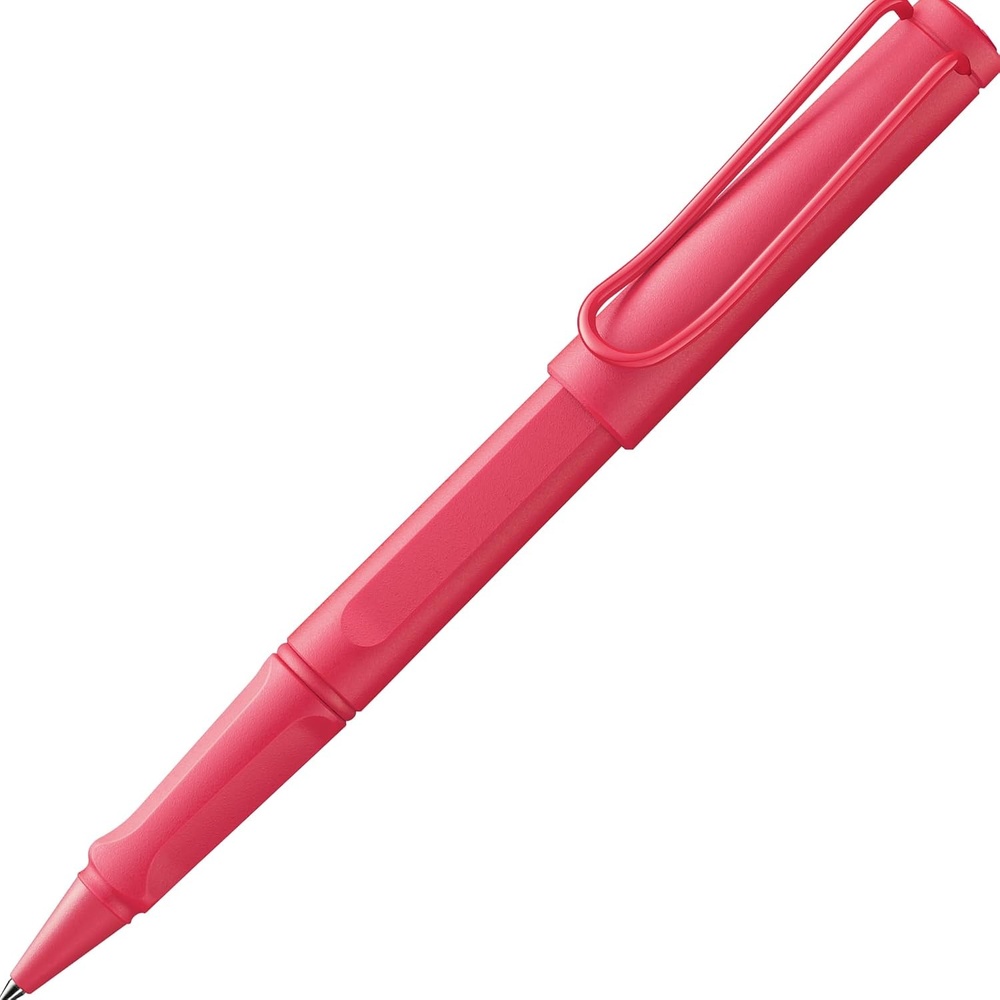 image:imageLamy safari vista Rollerball Pen with ergonomic grip amp line width M for pleasant long writing made of robust ASA plastic including rollerball refill M 63 in bluesunset