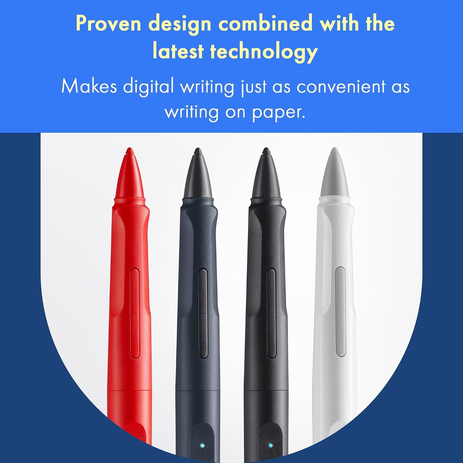 image:imageLAMY Safari Note red iPad Pen Stylus Pen with Palm Rejection tilt Sensitivity amp Ergonomic Grip Compatible with Various iPad Models amp Generations up to 10 Hours Battery Lifesteel black