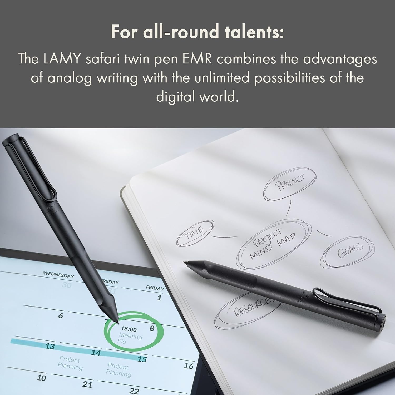 image:imageLAMY Safari Twin Pen EMR Stylus Pen Replacement Tips 4 pcs Replaceable LAMY Z103 EMR Pen POM Round tip Ideal for Rough Matte Surfaces 07 mm tip RadiusZ103 EMR Pen POM round tip