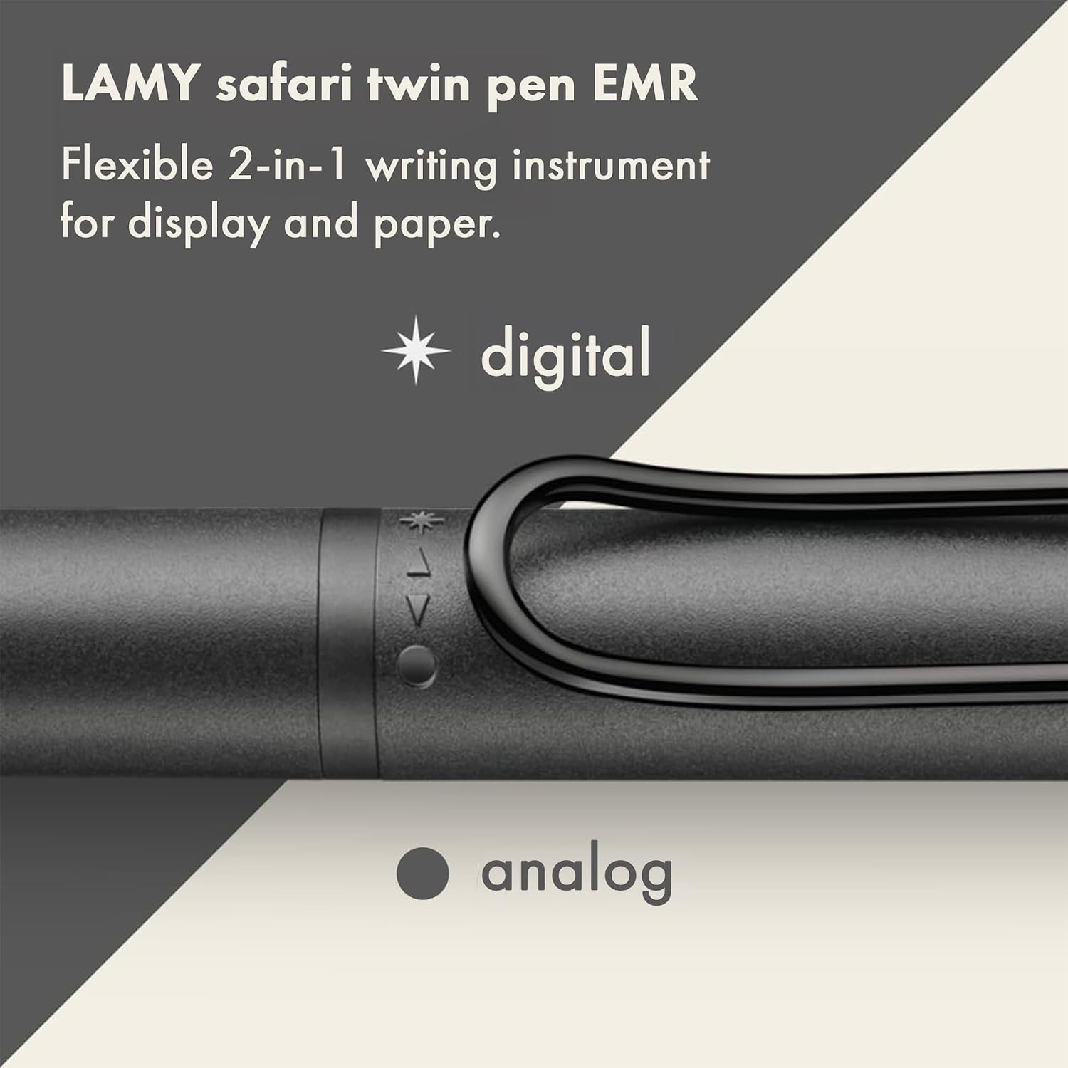 image:imageLAMY Safari Twin Pen EMR Stylus Pen Replacement Tips 4 pcs Replaceable LAMY Z103 EMR Pen POM Round tip Ideal for Rough Matte Surfaces 07 mm tip RadiusZ109 EMR Pen PCEL pointier tip