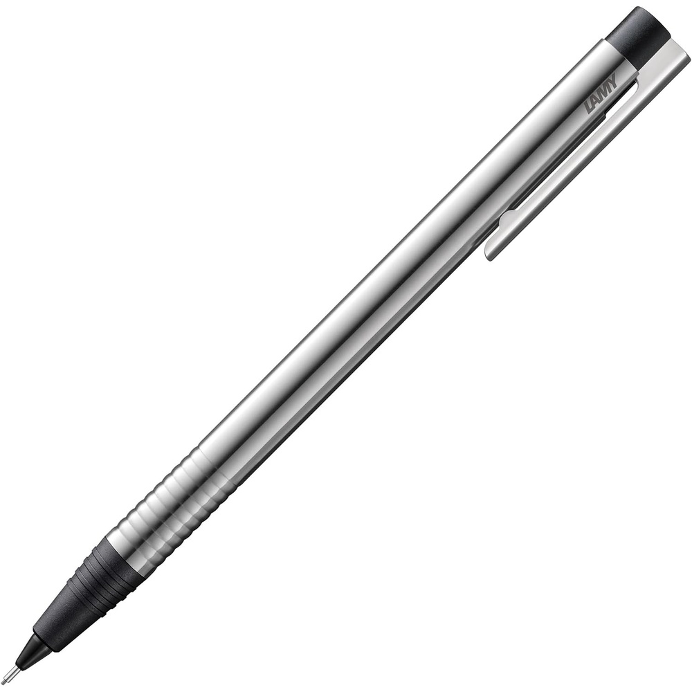image:imageLAMY logo brushed  timeless Mechanical Pencil with high functionality amp case made of robust stainless steel  including LAMY M 40 fineline refill 07 mmmatt black