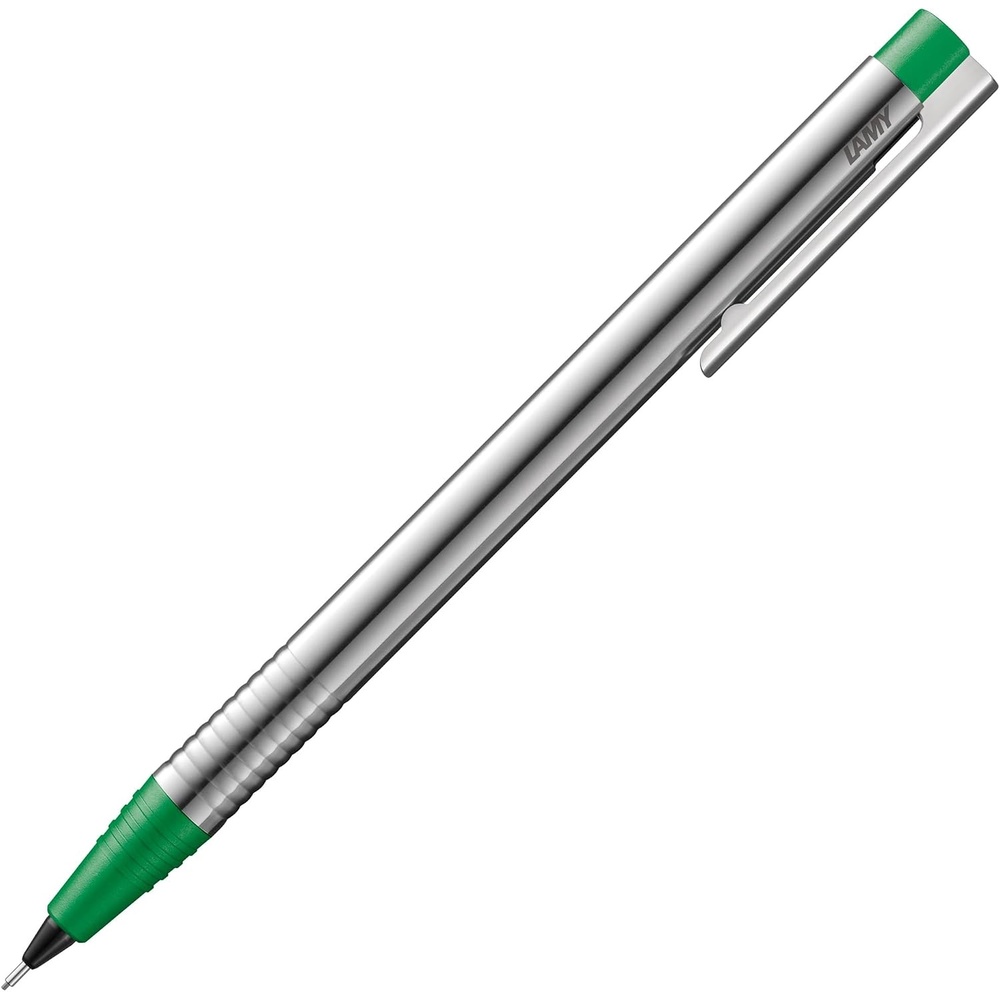 image:imageLAMY logo brushed timeless Mechanical Pencil with high functionality amp case made of robust stainless steel including LAMY M 40 fineline refill 07 mmmatt green
