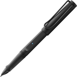 Lamy Safari All Black ncode Smart Pen for Digital Notebook – Writing on Real Paper with Digital Processing – Pen for Electronic Notebook – incl. Black M 21 Refill(1 Count (Pack of 1))